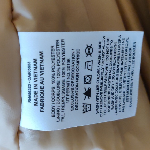 Nike Women's Sportswear Essential Trench Jacket. Tan Color. Size 1X. - Picture 13 of 15